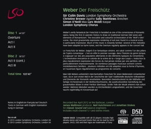 DER FREISCHUTZ<br/><h5>Megjelenés: 2013-05-07</h5>