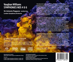 VAUGHAN WILLIAMS: SYMPHONIES NOS. 4 & 6<br/><h5>Megjelenés: 2021-04-16</h5>