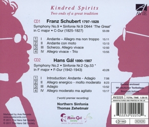 KINDRED SPIRITS:SYM.NO.9 & NO.2<br/><h5>Megjelenés: 2019-06-21</h5>