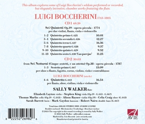 BOCCHERINI: CHAMBER WORKS FOR FLUTE<br/><h5>Megjelenés: 2024-08-16</h5>