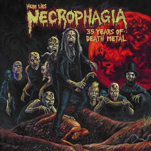 HERE LIES NECROPHAGIA 35 YEARS OF DEATH...<br/><h5>Megjelenés: 2019-12-06</h5>