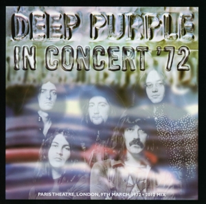 IN CONCERT '72 (2012 MIX)<br/><h5>Megjelenés: 2014-06-12</h5>