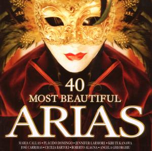 40 MOST BEAUTIFUL ARIAS<br/><h5>Megjelenés: 2008-05-01</h5>