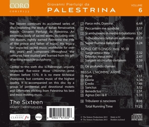 PALESTRINA VOLUME 6<br/><h5>Megjelenés: 2015-05-27</h5>