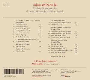 SILVIO E DORINDA - MADRIGALI AMOROSI BY D'INDIA, MARENZ<br/><h5>Megjelenés: 2020-08-01</h5>