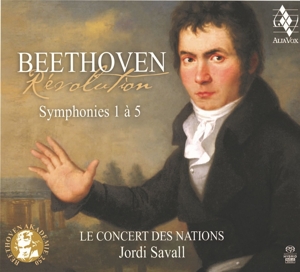 BEETHOVEN REVOLUTION SYMPHONIES 1-5<br/><h5>Megjelenés: 2020-07-10</h5>