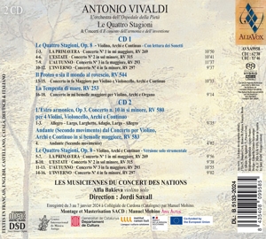 ANTONIO VIVALDI: LE QUATTRO STAGIONI<br/><h5>Megjelenés: 2024-05-10</h5>