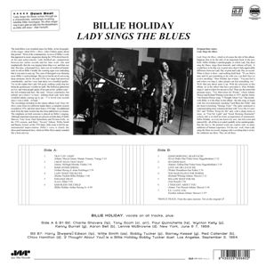 HOLIDAY, BILLIE LADY SINGS THE BLUES (Vinyl LP) | Lemezkuckó CD bolt