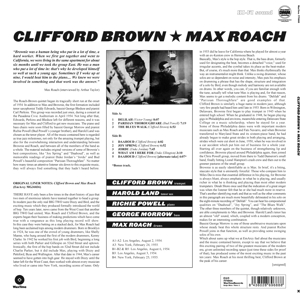 CLIFFORD BROWN & MAX ROACH<br/><h5>Megjelenés: 2010-09-24</h5>