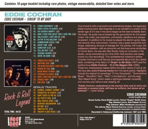 EDDIE COCHRAN + SINGIN'TO MY BABY<br/><h5>Megjelenés: 2011-04-15</h5>