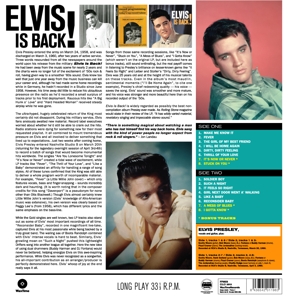 ELVIS IS BACK!<br/><h5>Megjelenés: 2013-10-17</h5>