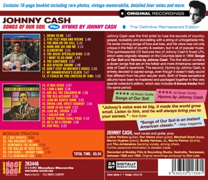 SONGS OF OUR SOIL/HYMNS BY JOHNNY CASH<br/><h5>Megjelenés: 2013-05-15</h5>