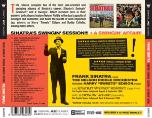 SINATRA'S SWINGIN' SESSION!!!/A SWINGIN' AFFAIR!<br/><h5>Megjelenés: 2022-06-24</h5>