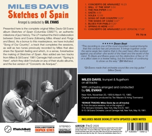 SKETCHES OF SPAIN<br/><h5>Megjelenés: 2020-02-21</h5>