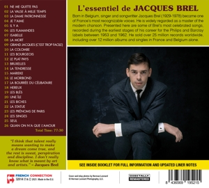 L'ESSENTIEL DE JACQUES BREL<br/><h5>Megjelenés: 2021-01-15</h5>