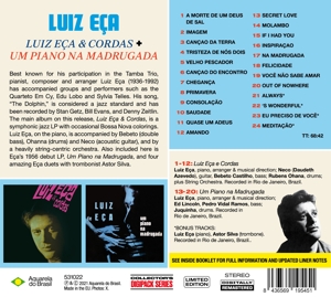 LUIZ EGA & CORDAS + UM PIANO NA MADRUGADA<br/><h5>Megjelenés: 2021-05-21</h5>