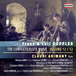 FRANZ & CARL DOPPLER: THE COMPLETE FLUTE MUSIC, VOL. 12<br/><h5>Megjelenés: 2021-01-01</h5>