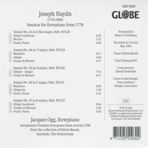 SONATAS FOR PIANOFORTE'76<br/><h5>Megjelenés: 1997-04-18</h5>