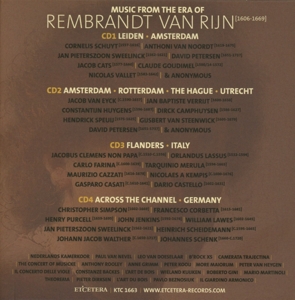 REMBRANDT VAN RIJN - MUSIC FROM THE ERA OF<br/><h5>Megjelenés: 2019-05-24</h5>