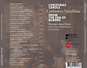 CHRISTMAS CAROLS FROM THE ERA OF RUBENS (CANTIONES NATALITIAE)<br/><h5>Megjelenés: 2023-11-24</h5>