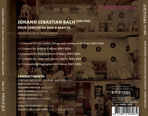 BACH RESTORED (FOUR CONCERTOS AND A PARTITA)<br/><h5>Megjelenés: 2024-06-28</h5>