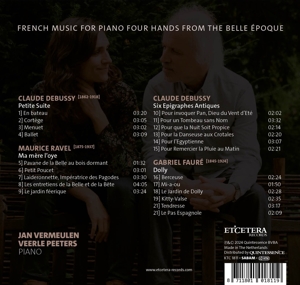 FRENCH MUSIC FOR PIANO FOUR HANDS FROM THE BELLE EPOQUE<br/><h5>Megjelenés: 2024-09-27</h5>