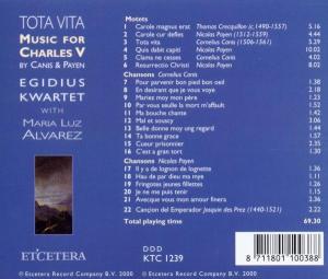 TOTA VITA-MUSIC FOR CHARL<br/><h5>Megjelenés: 2014-10-10</h5>