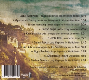 ANTHOLOGY OF TIBETAN CLASSICAL SONGS<br/><h5>Megjelenés: 2015-02-19</h5>