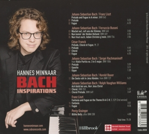 BACH INSPIRATIONS<br/><h5>Megjelenés: 2013-10-02</h5>