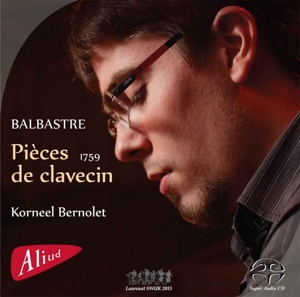 BALBASTRE: PIECES DE CLAVECIN PREMIER LIVRE 1759<br/><h5>Megjelenés: 2013-10-11</h5>