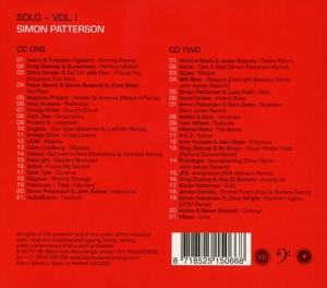 SOLO VOL.1 - SIMON PATTERSON<br/><h5>Megjelenés: 2019-03-08</h5>