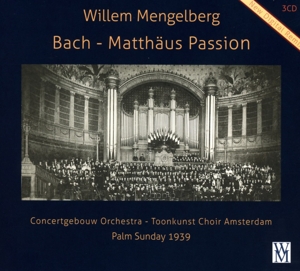 BACH: MATTHAUS PASSION BWV 244 (PALM SUNDAY 1939)<br/><h5>Megjelenés: 2024-03-15</h5>