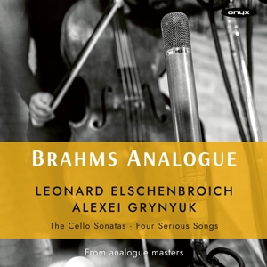 BRAHMS ANALOGUE: CELLO SONATAS NOS. 1 & 2<br/><h5>Megjelenés: 2023-10-06</h5>