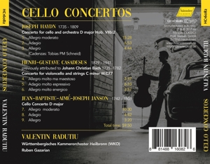 CELLO CONCERTOS<br/><h5>Megjelenés: 2019-06-14</h5>