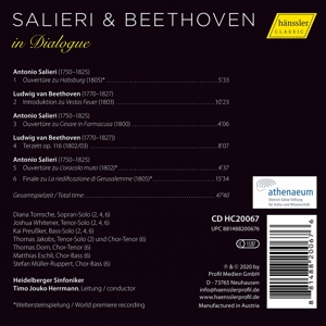 BEETHOVEN & SALIERI IN DIALOGUE<br/><h5>Megjelenés: 2021-01-15</h5>