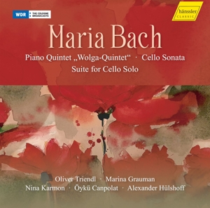 MARIA BACH: WOLGA-QUINTET/CELLO SONATA<br/><h5>Megjelenés: 2022-04-01</h5>