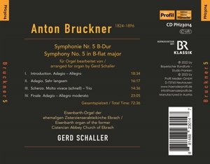 BRUCKNER: 5 FOR ORGAN<br/><h5>Megjelenés: 2023-07-07</h5>