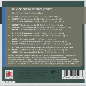 KLASSISCHE KLAVIERKONZERT<br/><h5>Megjelenés: 2012-10-26</h5>