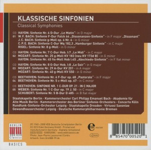 KLASSISCHE SINFONIEN<br/><h5>Megjelenés: 2013-04-05</h5>