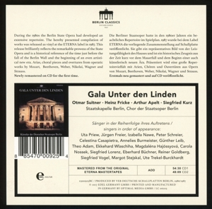 GALA UNTER DEN LINDEN - STAATSOPER BERLIN<br/><h5>Megjelenés: 2017-03-10</h5>