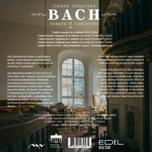 BACH: ORGAN SONATA & CONCERTOS<br/><h5>Megjelenés: 2024-04-12</h5>