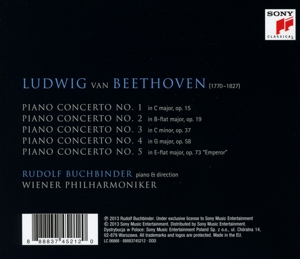 Beethoven: The Piano Concertos<br/><h5>Megjelenés: 2013-10-24</h5>