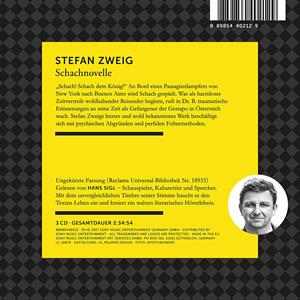 Stefan Zweig: Schachnovelle (R<br/><h5>Megjelenés: 2017-11-10</h5>