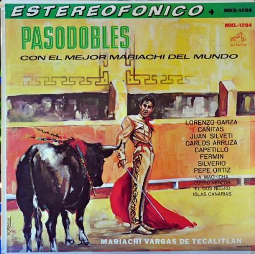 Mariachi Vargas De Tecalitlan, The Pasodobles Con El Mejor Mariachi Del Mundo (Vinyl LP) | Lemezkuckó CD bolt