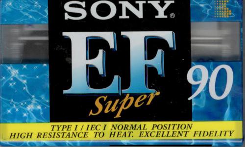 Sony Super EF90 Sony Super EF90 audio kazetta (Audio Cassette) | Lemezkuckó CD bolt