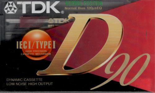 TDK D90 audio kazetta (Audio Cassette) | Lemezkuckó CD bolt