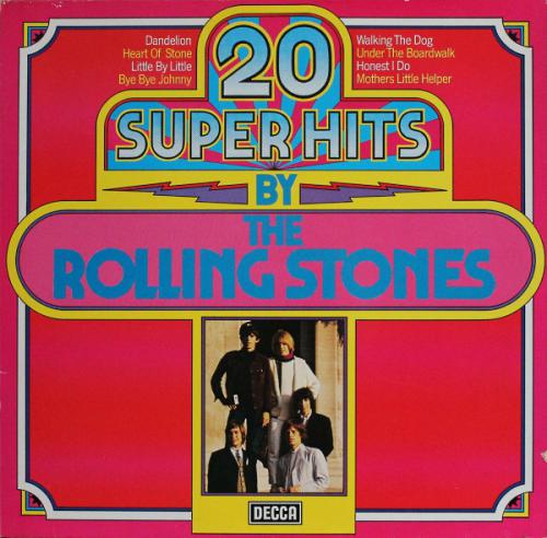 Rolling Stones,The 20 Super Hits By The Rolling Stones (Vinyl LP) | Lemezkuckó CD bolt