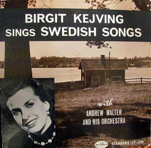 Kejving,Birgit With Andrew Walter And His Orchestra Sings Swedish Songs (Vinyl LP) | Lemezkuckó CD bolt