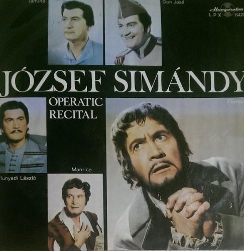 Simándy József Operatic Recital (Vinyl LP) | Lemezkuckó CD bolt