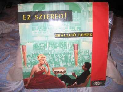 Ez Sztereo! Ez Sztereo! Beállító lemez (Vinyl LP) | Lemezkuckó CD bolt